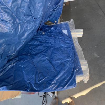 6  Blue Tarps