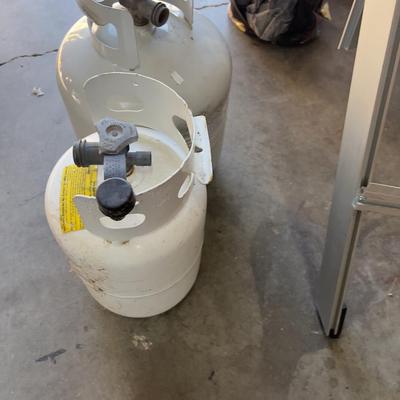 2 Propane Tanks