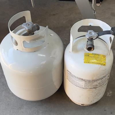 2 Propane Tanks