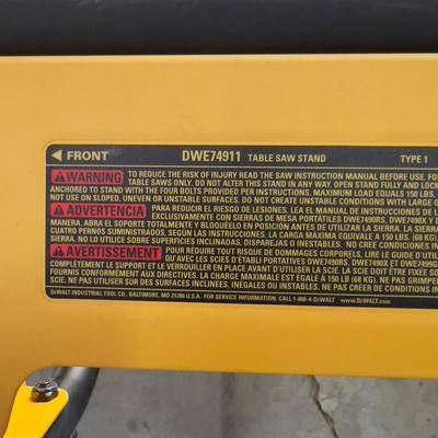 DeWalt Saw Stand 