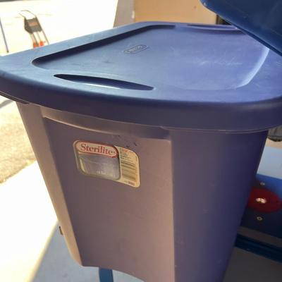 Storage Tub with Lids (3) 