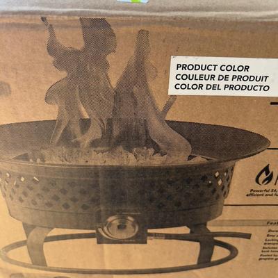 Bronze Rubbed Bowl NEW in the Box, with PROPANE HOOK UP