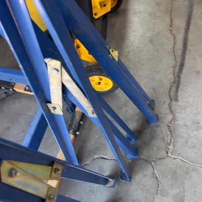 Trojan Saw Horse Legs (4) BLUE