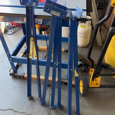 Trojan Saw Horse Legs (4) BLUE