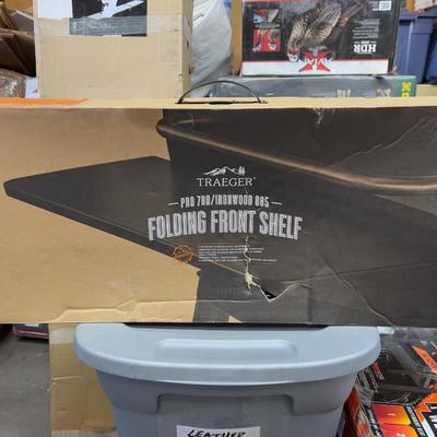 Folding Front Shelf for the TRAEGER 