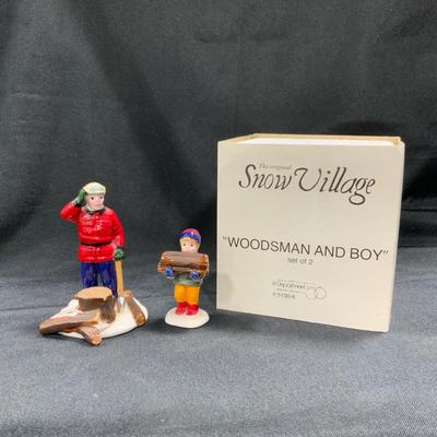Lot 57 | Woodsman and Boy
