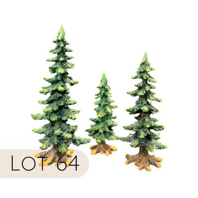 Lot 64 | Set of Three Pine Trees