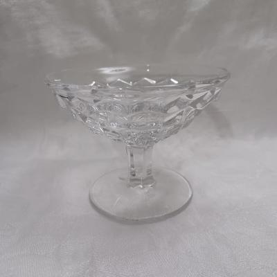 10 American Fostoria Low Flared Sherbet