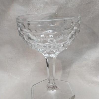 10 Fostoria American Tall Sherbet Cups