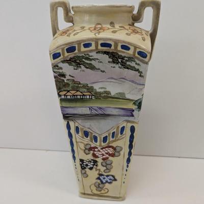 Hand Painted Japanese Vase