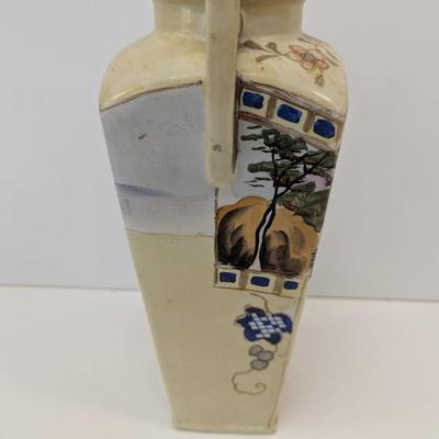 Hand Painted Japanese Vase