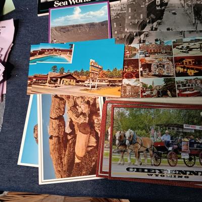 A VARIETY OF POST CARDS