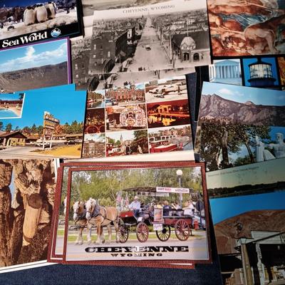 A VARIETY OF POST CARDS