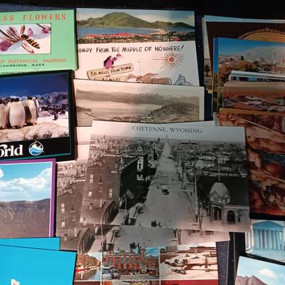 A VARIETY OF POST CARDS