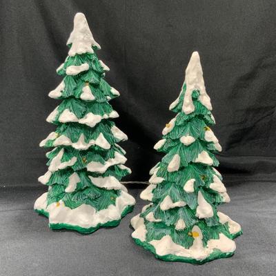 Lot 75 | Lighted Snow Capped Trees
