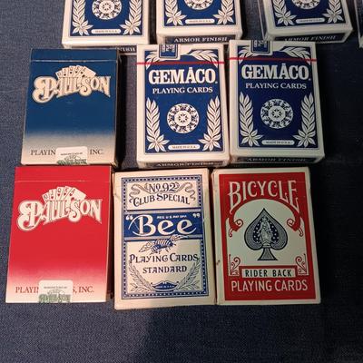 DECKS OF PLAYING CARDS, SOME NEW/SEALED