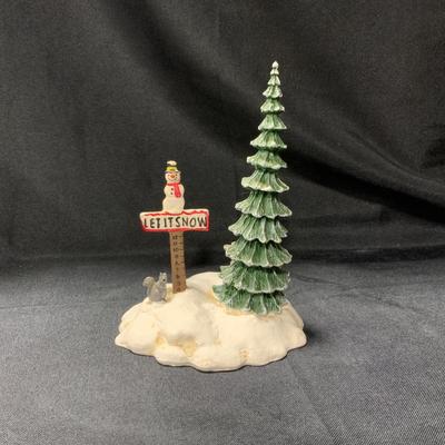 Lot 80 | Let It Snow Snowman Sign