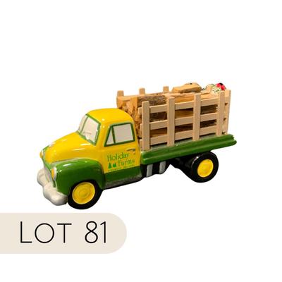Lot 81 | Firewood Delivery Truck