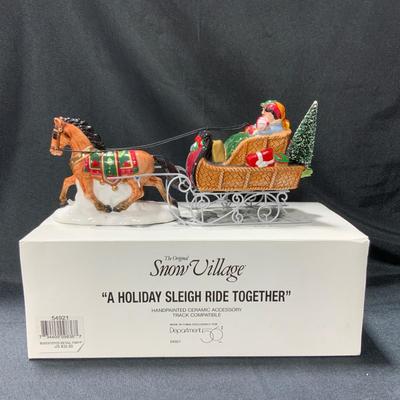 Lot 83 | A Holiday Sleigh Ride Together