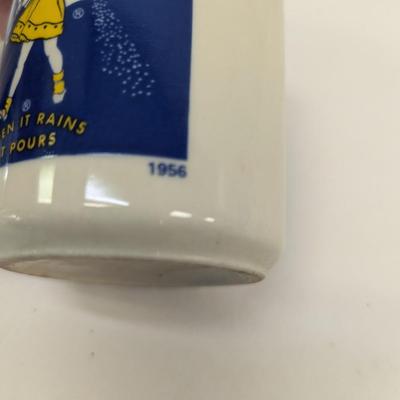 Morton Salt Coffee Mugs - Creamer - Sugar Dish No Lid