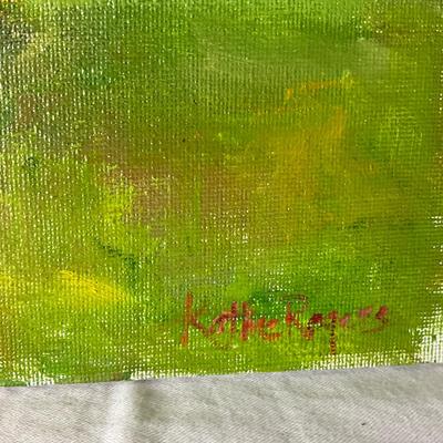 154 Original Oil Painting "Abandoned" by Kathie Rogers