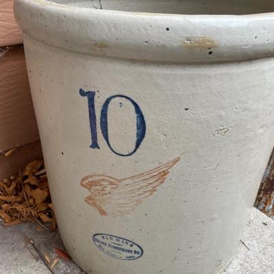 10 gal Red Wing Crock
