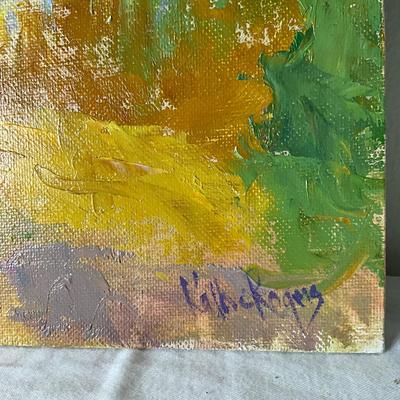 163 Original Oil Painting "Marsh #2" by Kathie Rogers