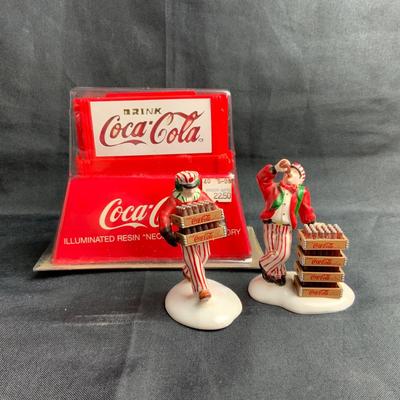 Lot 91 | Coca Cola Lit Sign | Delivery Drivers