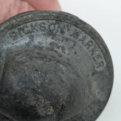 Home Decor Collection - Dickson Marker Orlando Florida - Genuine Hematite Pin
