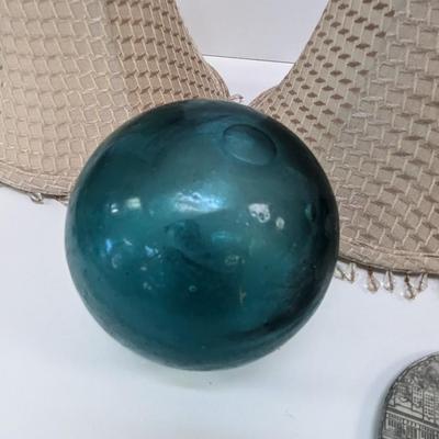 Hand Blown Glass Ball - Decorative Lamps - Desk Pen/Pencil/Calendar Set