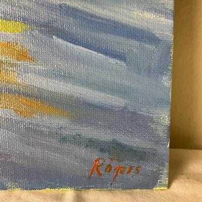 168 Original Oil Painting "Sunset" by Kathie Rogers