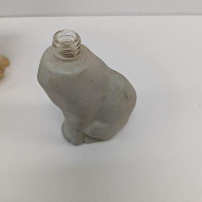 Vintage Japan Pottery Figurines & Siamese Cat Avon Bottle
