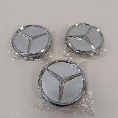 Mercedes Wheel Centers Approx 3"