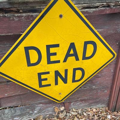 Dead End sign