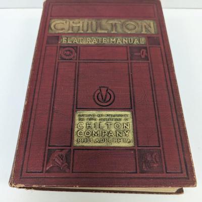 1936 Chilton Flat Rate Manual