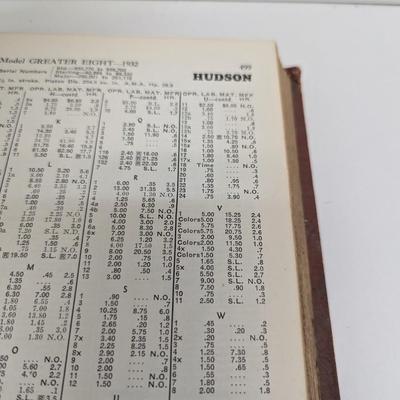 1936 Chilton Flat Rate Manual