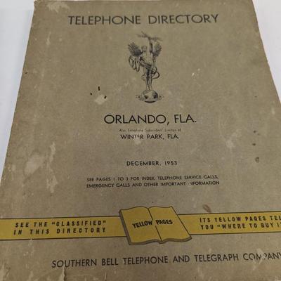 Vintage Telephone Books & Simple Home Remedies Book