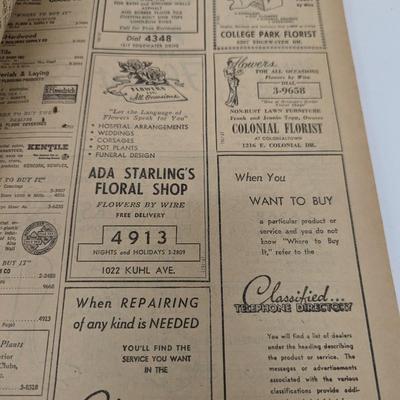 Vintage Telephone Books & Simple Home Remedies Book