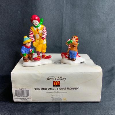 Lot 107 | Kids, Candy Canes … & Ronald McDonald