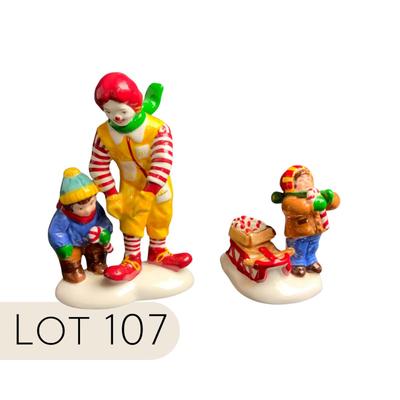 Lot 107 | Kids, Candy Canes … & Ronald McDonald