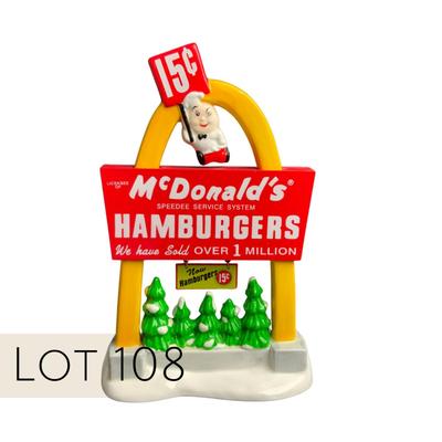 Lot 108 | McDonald’s … Light up the Night Sign