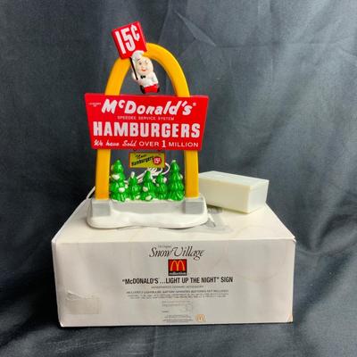 Lot 108 | McDonald’s … Light up the Night Sign