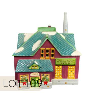 Lot 109 | Snow Village Factory