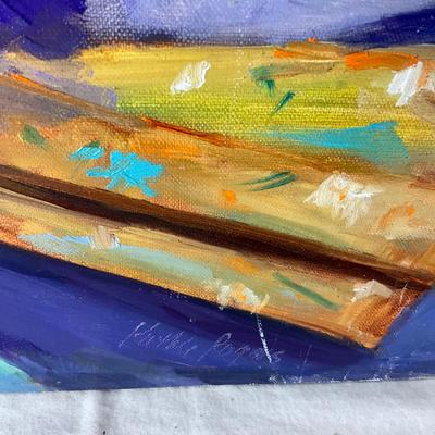 202 Original Oil Painting "Homage to Monet" by Kathie Rogers