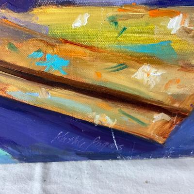 202 Original Oil Painting "Homage to Monet" by Kathie Rogers