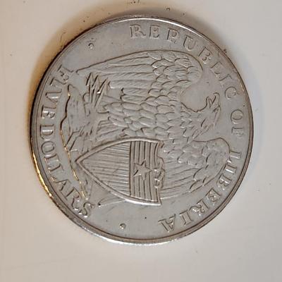 Republic of Liberia $5 Coin