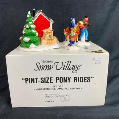 Lot 119 | Pint-Size Pony Rides