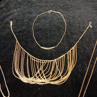 GOLD-TONE NECKLACES