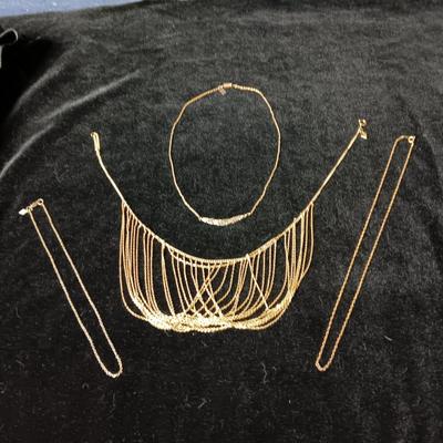 GOLD-TONE NECKLACES