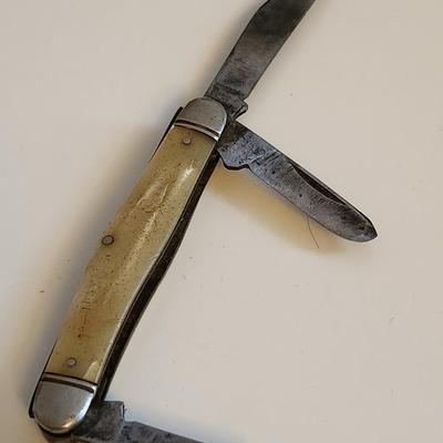 Vintage Boker Knife USA 85/85 Tree Brand 3-Blade Pocket Knife